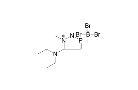 1,2-DIMETHYL-5-DIETHYLAMINO-1,2,3-DIAZAPHOSPHOLONIUMMETHYLTRIBROMOBORATE