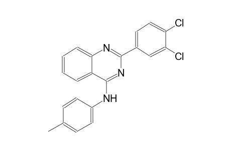 N-[2-(3,4-dichlorophenyl)-4-quinazolinyl]-N-(4-methylphenyl)amine