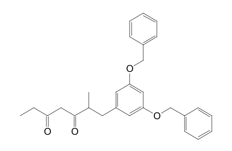 1-(3,5-DIBENZYLOXYPHENYL)-2-METHYLHEPTANE-3,5-DIONE