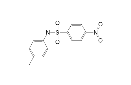 N-(4-Methylphenyl)-4-nitrobenzenesulfonamide