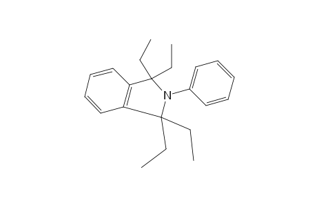 ISOINDOLINE, 2-PHENYL-1,1,3,3- TETRAETHYL-,