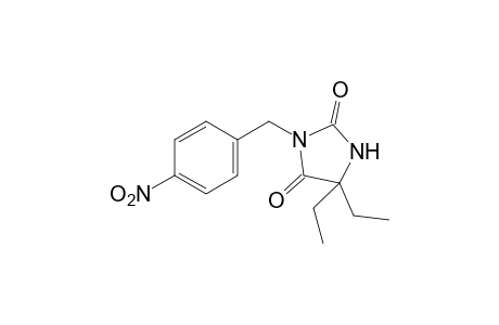 5,5-diethyl-3-(p-nitrobenzyl)hydantoin