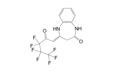 (4Z)-4-(3,3,4,4,5,5,5-Heptafluoro-2-oxopentylidene)-1,3,4,5-tetrahydro-2H-1,5-benzodiazepin-2-one