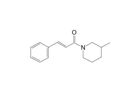 Piperidine, 3-methyl-N-[3-phenylpropenoryl]-