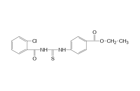 p-[3-(o-chlorobenzoyl)-2-thioureido]benzoic acid, ethyl ester