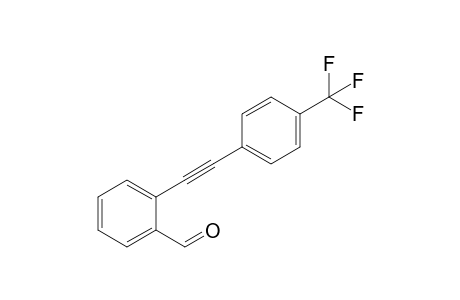 2-{[4-(Trifluoromethyl)phenyl]ethynyl}benzaldehyde