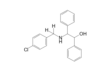 2-[(p-chlorobenzyl)amino]-1,2-diphenylethanol
