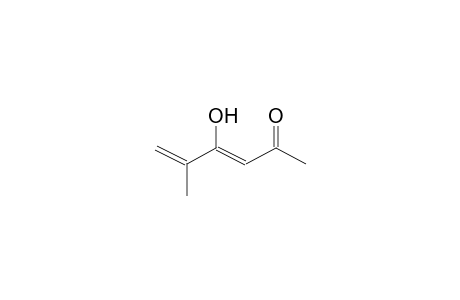 3-Hydroxy-2-methyl-1,3-hexadien-5-one