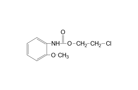 o-methoxycarbanilic acid, 2-chloroethyl ester