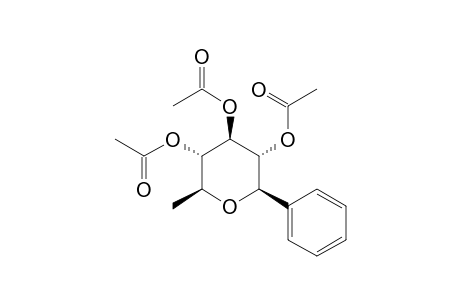 (2S,3S,4R,5R,6R)-2-Methyl-6-phenyltetrahydro-2H-pyran-3,4,5-triyl Triacetate