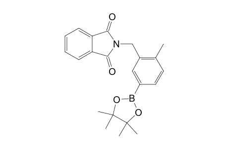 2-[2-METHYL-5-(4,4,5,5-TETRAMETHYL-1,3,2-DIOXABOROLAN-2-YL)-BENZYL]-ISOINDOLINE-1,3-DIONE