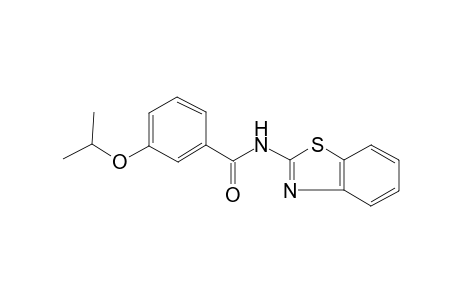 N-(1,3-benzothiazol-2-yl)-3-isopropoxybenzamide