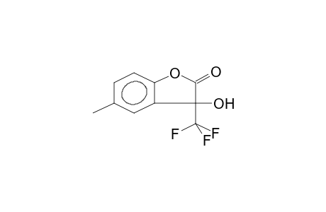 2(3H)-benzofuranone, 3-hydroxy-5-methyl-3-(trifluoromethyl)-