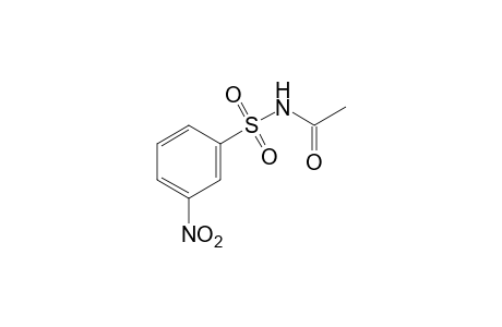 N-[(m-nitrophenyl)sulfonyl]acetamide