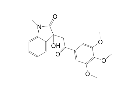 3-hydroxy-1-methyl-3-[2-oxo-2-(3,4,5-trimethoxyphenyl)ethyl]-1,3-dihydro-2H-indol-2-one