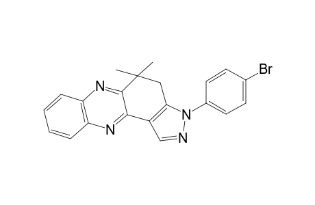 3-(4-Bromophenyl)-5,5-dimethyl-4,5-dihydro-3H-pyrazolo[4,3-a]phenazine