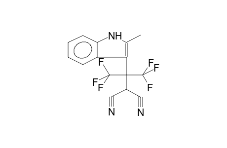 3-[1,1-BIS(TRIFLUOROMETHYL)-2,2-DICYANOETHYL]-2-METHYLINDOLE