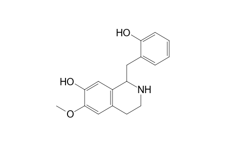 1-(2-Hydroxybenzyl)-6-methoxy-1,2,3,4-tetrahydro-7-isoquinolinol