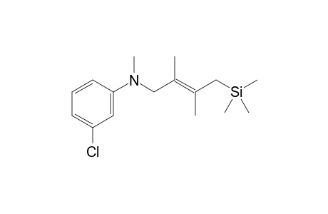 3-chloro-N-[(E)-2,3-dimethyl-4-trimethylsilyl-but-2-enyl]-N-methyl-aniline