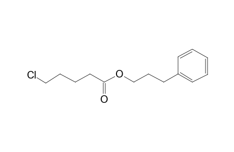 5-Chloropentanoic acid, 3-phenylpropyl ester