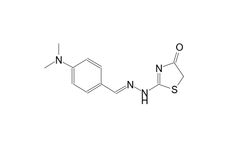 4-(Dimethylamino)benzaldehyde (4-oxo-4,5-dihydro-1,3-thiazol-2-yl)hydrazone