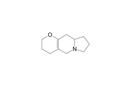 3,4,5,7,8,9,9a,10-octahydro-2H-pyrano[3,2-f]indolizine