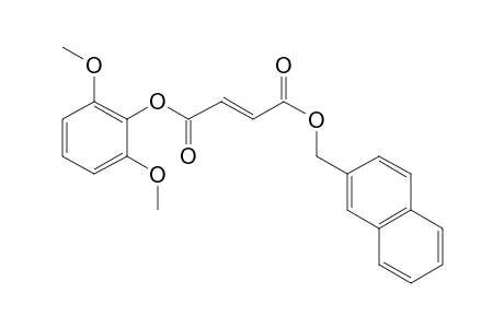 Fumaric acid, 2,6-dimethoxyphenyl naphth-2-ylmethyl ester