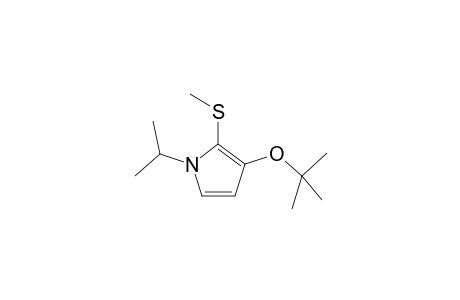 1-iso-Propyl-3-tert-butoxy-2-methylsulfanylpyrrole