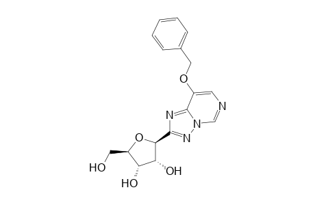 (2R,3S,4R,5S)-2-(hydroxymethyl)-5-(8-phenylmethoxy-[1,2,4]triazolo[1,5-c]pyrimidin-2-yl)oxolane-3,4-diol