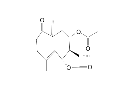 11-B-H-GERMACRA-4E,10(14)-DIEN-12,6-B-OLIDE,8-A-ACETOXY-1-OXO