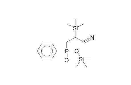 O-TRIMETHYLSILYL-BETA-TRIMETHYLSILYL-BETA-CYANOETHYL(PHENYL)PHOSPHINATE