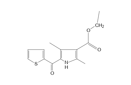 2,4-dimethyl-5-(2-thenoyl)pyrrole-3-carboxylic acid, ethyl ester