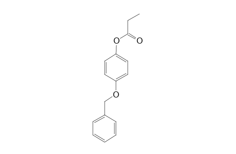 Propionic acid, P-benzyloxyphenyl ester