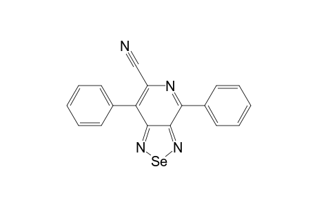 4,7-diphenyl-[1,2,5]selenadiazolo[3,4-c]pyridine-6-carbonitrile