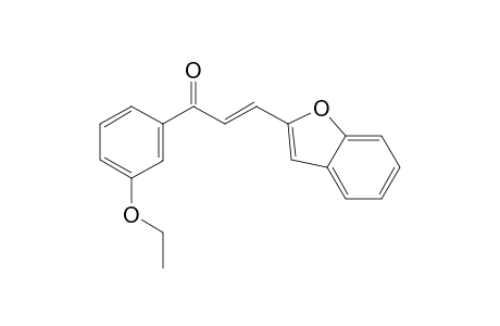 (E)-3-(1-Benzofuran-2-yl)-1-(3-ethoxyphenyl)-2-propen-1-one