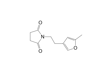 1-[2-(5-methyl-3-furanyl)ethyl]pyrrolidine-2,5-dione