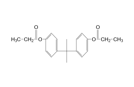 4,4'-isopropylidenediphenol, dipropionate