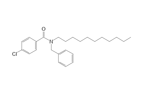 Benzamide, 4-chloro-N-benzyl-N-undecyl-