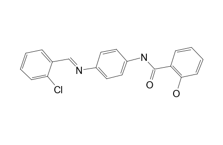 N1-[4-[(2-chlorobenzylidene)amino]phenyl]-2-hydroxybenzamide