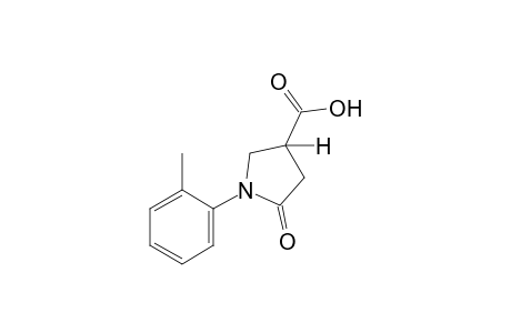 5-oxo-1-o-tolyl-3-pyrrolidinecarboxylic acid