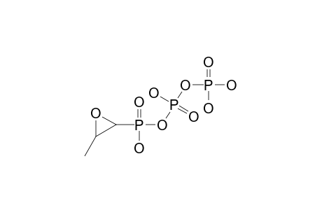 FOSFOMYCIN_DIPHOSPHATE;FM_DIPHOSPHATE