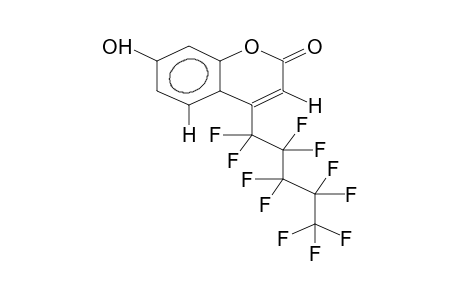 4-PERFLUOROPENTYL-7-HYDROXYCOUMARIN