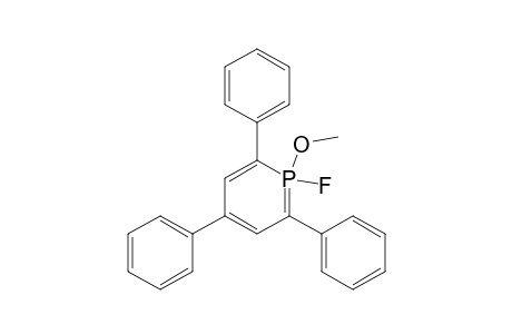 1-Fluoro-1-methoxy-2,4,6-triphenyl-phosphorin