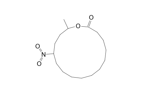 Oxacyclohexadecan-2-one, 16-methyl-13-nitro-, (13R*,16R*)-(.+-.)-