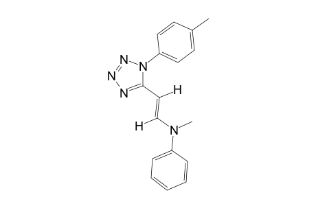 trans-5-[2-(N-methylanilino)vinyl]-1-p-tolyl-1H-tetrazole