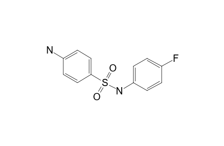 4-Amino-N-(4-fluorophenyl)benzenesulfonamide