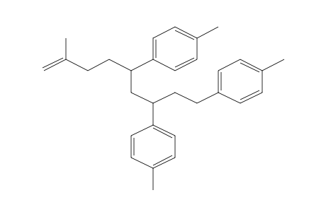 1-Methyl-4-(6-methyl-3-(4-methylphenyl)-1-[2-(4-methylphenyl)ethyl]-6-heptenyl)benzene