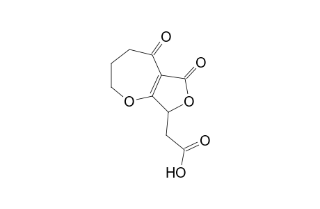 (+/-)-5,6-dioxo-2,3,4,5,6,8-hexahydrofuro[3,4-b]oxepin-8-acetic acid