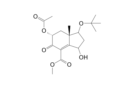 Methyl 6-Methyl-7-tert-butoxy-4-acetoxy-3-oxobicyclo[4.3.0]non-1-en-2-carboxylate isomer