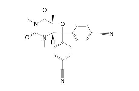 (Z)-8,8-BIS-(4-CYANOPHENYL)-2,4,6-TRIMETHYL-7-OXA-2,4-DIAZABICYCLO-[4.2.0]-OCTANE-3,5-DIONE